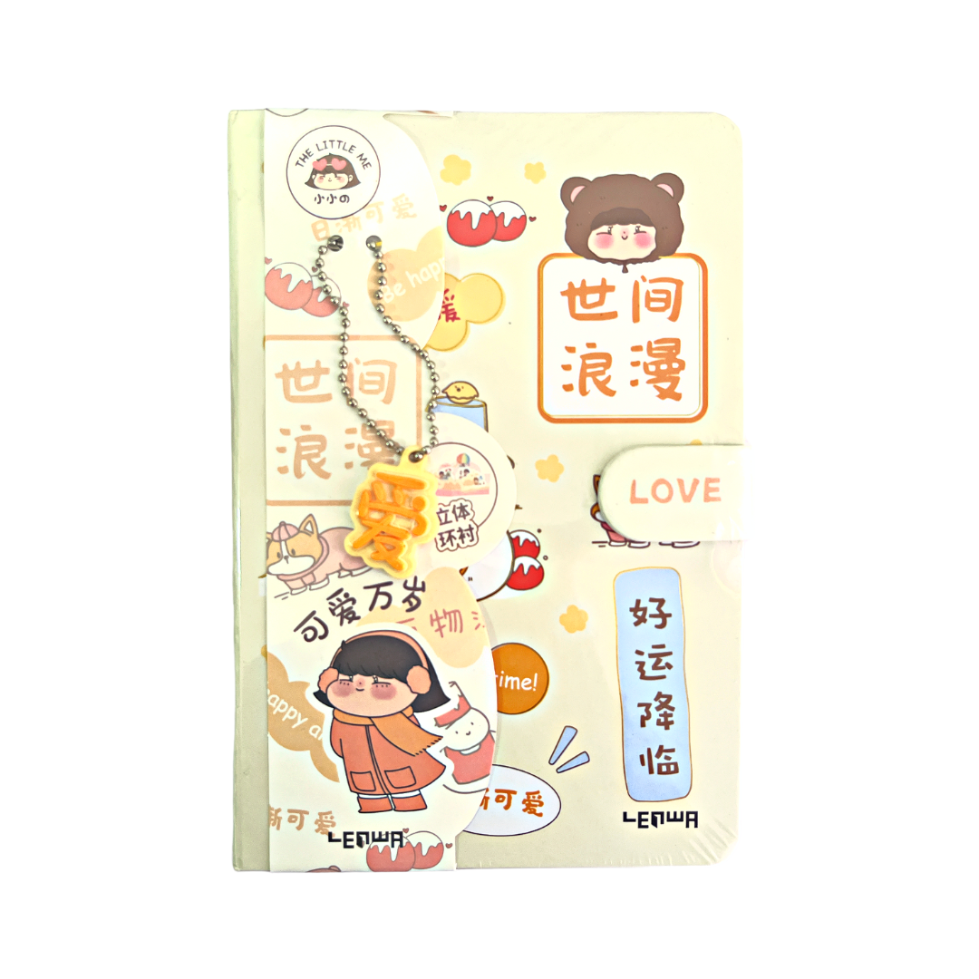 Agenda Planner Kawaii 128 Hojas Con Diseños Full Color