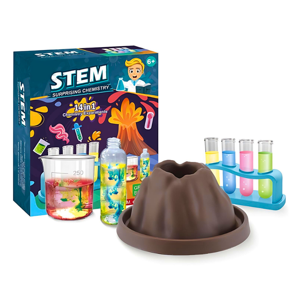 Juguete Experimentos Para Niños Química Ciencias 14 En 1