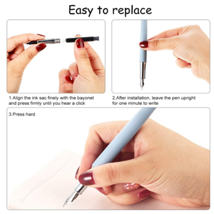 Cartuchos De Tinta Para Pluma Estilográfica Pack 20 Repuesto