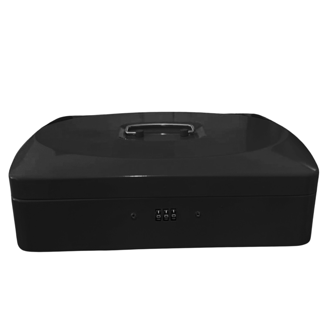 Caja Fuerte Dinero Metálica 33cm X 24cm Combinación Clave