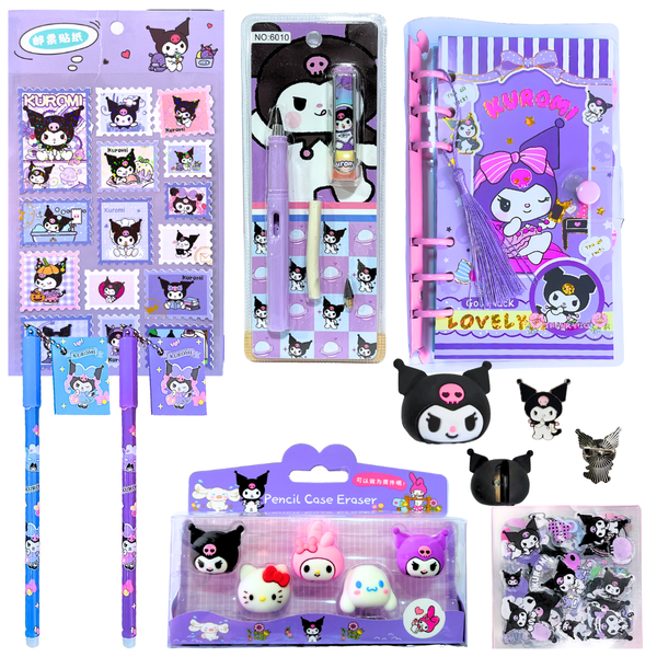 Box Regalo con Planificador Semanal Papelería Kuromi