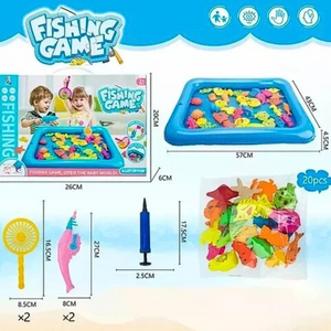 Juego De Pesca Set De Juguetes De Agua Niños