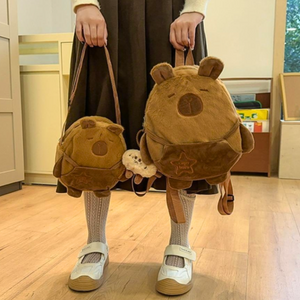 Mochila Capybara De Felpa Capibara