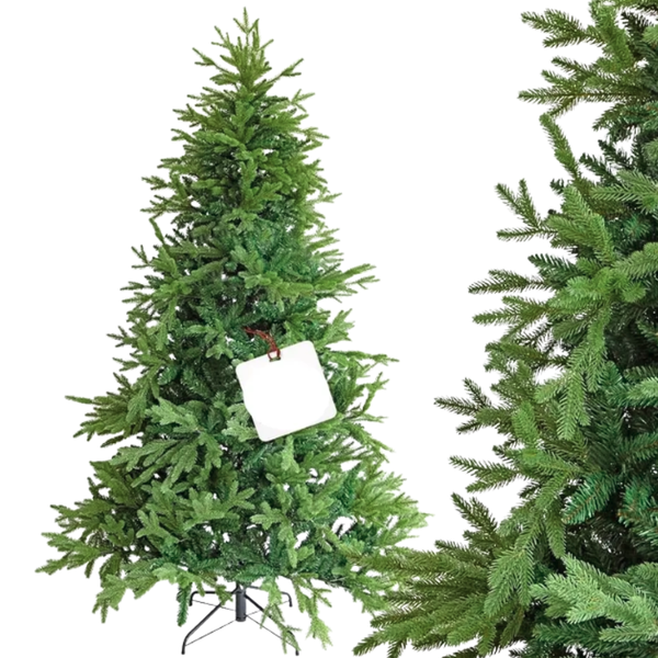 Árbol De Navidad De Pvc Realista Tipo Natural 180 Cm