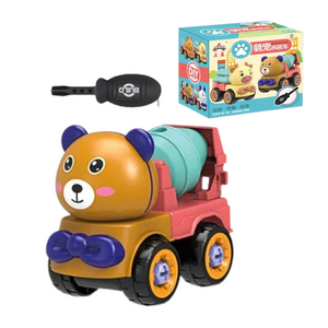 Camión Armable Y Desarmable De Animales Juguete Didáctico