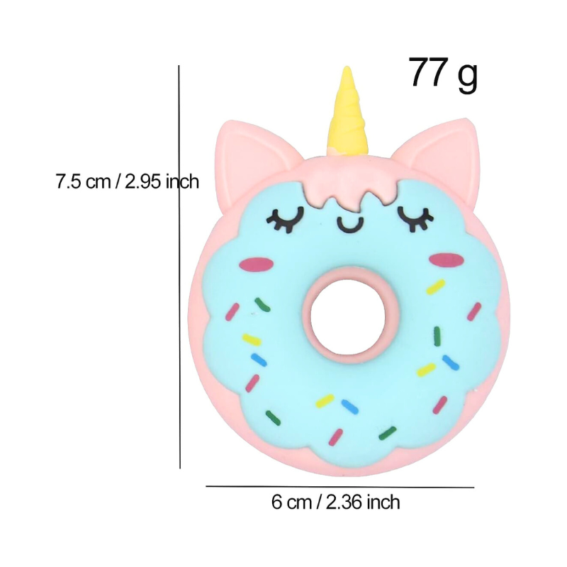 Goma De Borrar Tamaño Jumbo Kawaii Diseños De Donas