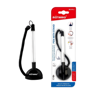 Bolígrafo Tinta Gel 1.0mm Con Base Adhesiva Para Escritorio