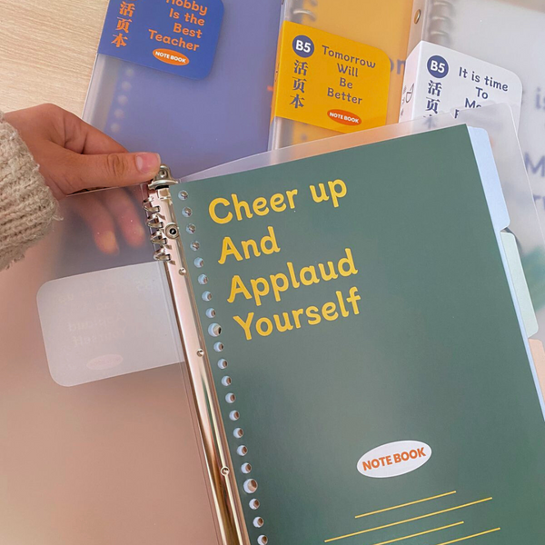 Libreta Anillada B5 Sistema Refill Kawaii