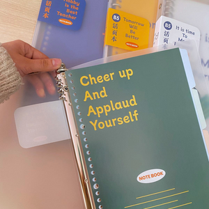 Libreta Anillada B5 Sistema Refill Kawaii