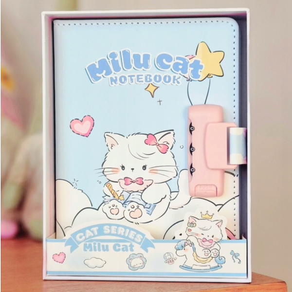 Cuaderno Diario De Vida Con Clave Kawaii