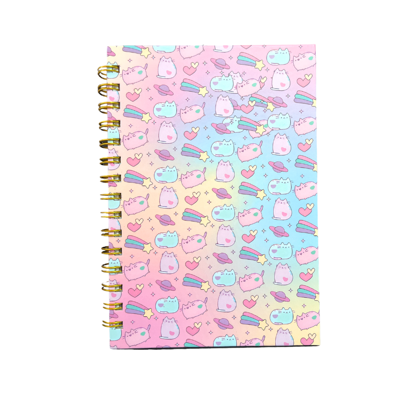 Libreta De Puntos Lettering Bullet Journal Diseños Kawaii