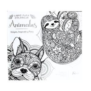 Set Libro Mandala + 24 Plumones Doble Punta Fina/gruesa