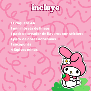 Box Regalo Papelería Kawaii My Melody