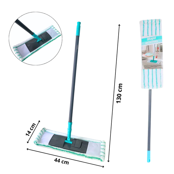 Trapero Microfibra Mango Extensible + 1 Repuesto