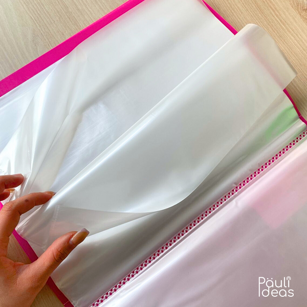 Carpeta Archivadora Color Neón 40 Fundas Transparentes A4