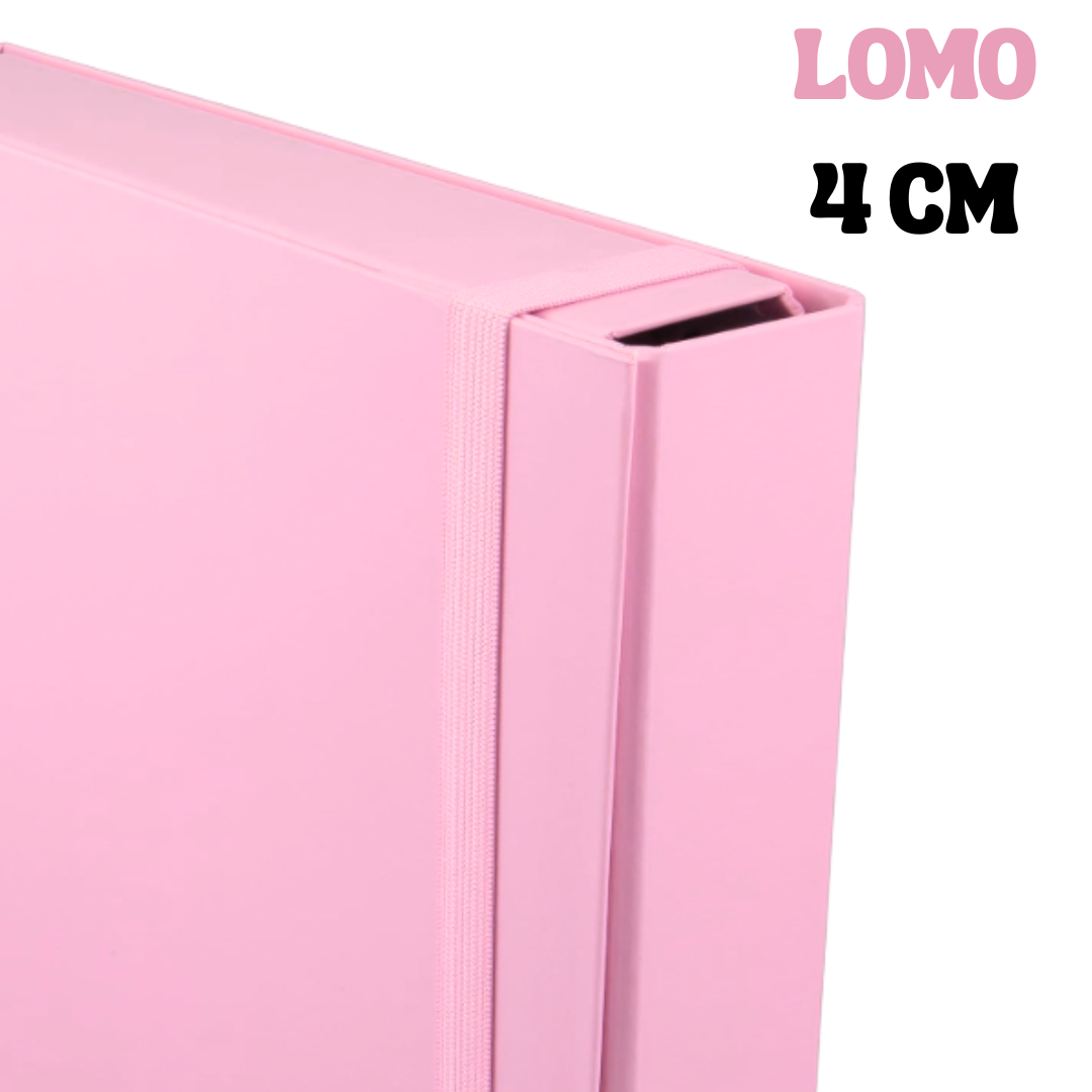 Carpeta Archivadora Porta Documentos Con Elástico Lomo 5cm