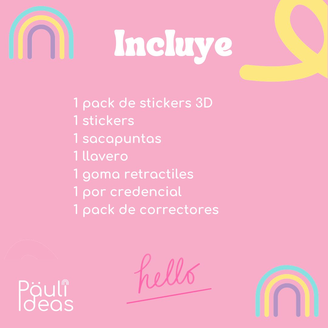 Box de Papelería Kawaii  Hello Kitty