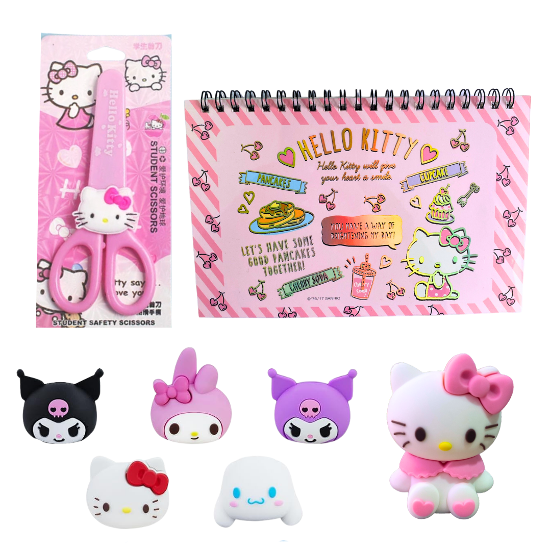 Kit Escolar De Regalo Kawaii Kuromi