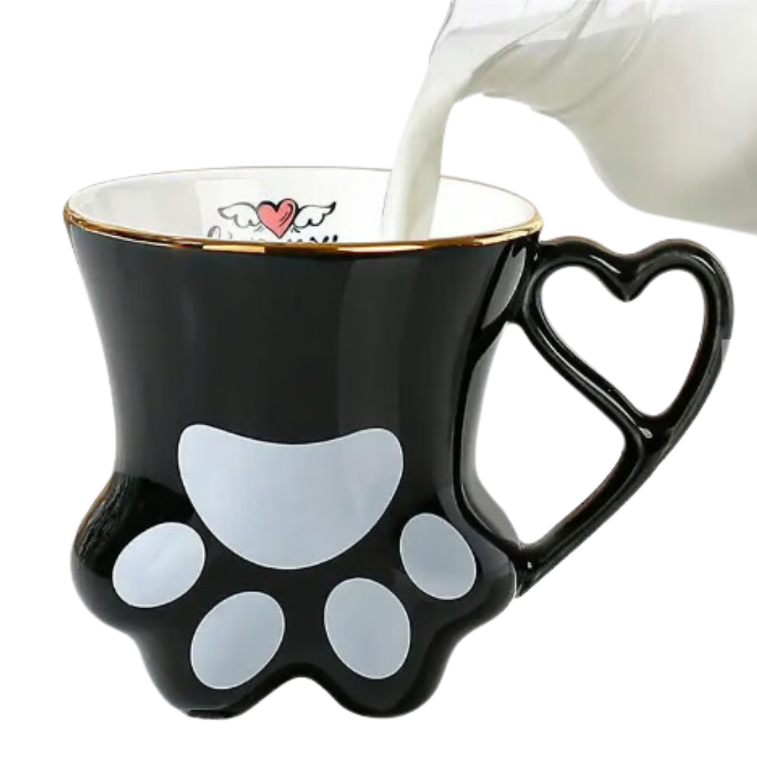 Tazón Mug Taza De Gatito Kawaii 360 Ml