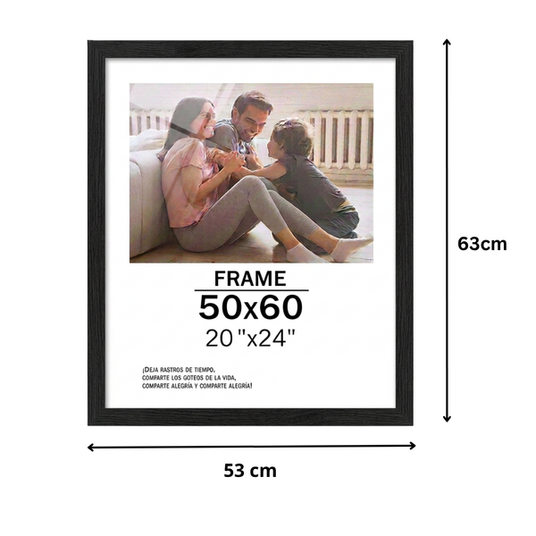 Marco Para Foto 50x60 Cm Cuadro Portarretrato Decorativo