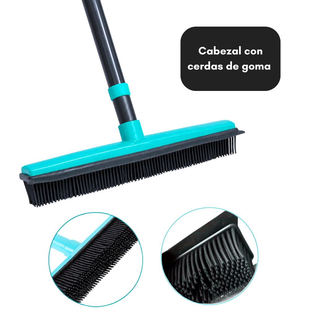 Escobilla De Goma Para Alfombra Atrapa Pelos