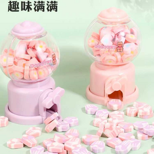 Dispensador con Mini Gomas de Borrar Kawaii