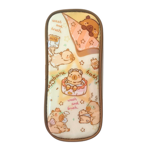 Estuche Organizador Capibara Kawaii Multifuncional