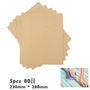 Papel De Lija Para Madera Grano Fino 23x28 Cm Pack De 5