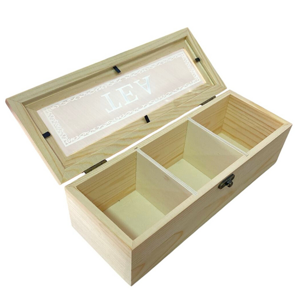 Organizador De Madera Para Bolsas De Té