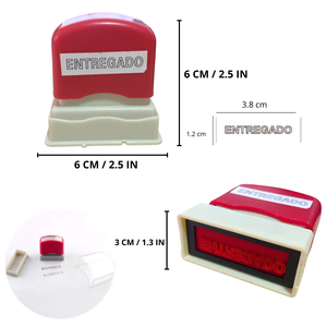Sello Automático De Entregado Timbre De Oficina