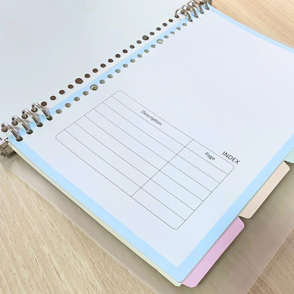 Libreta Anillada B5 Sistema Refill Kawaii