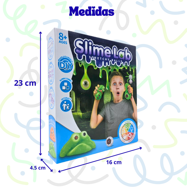 Kit De Hacer Slime Monstruo Lavable Experimento Para Niños