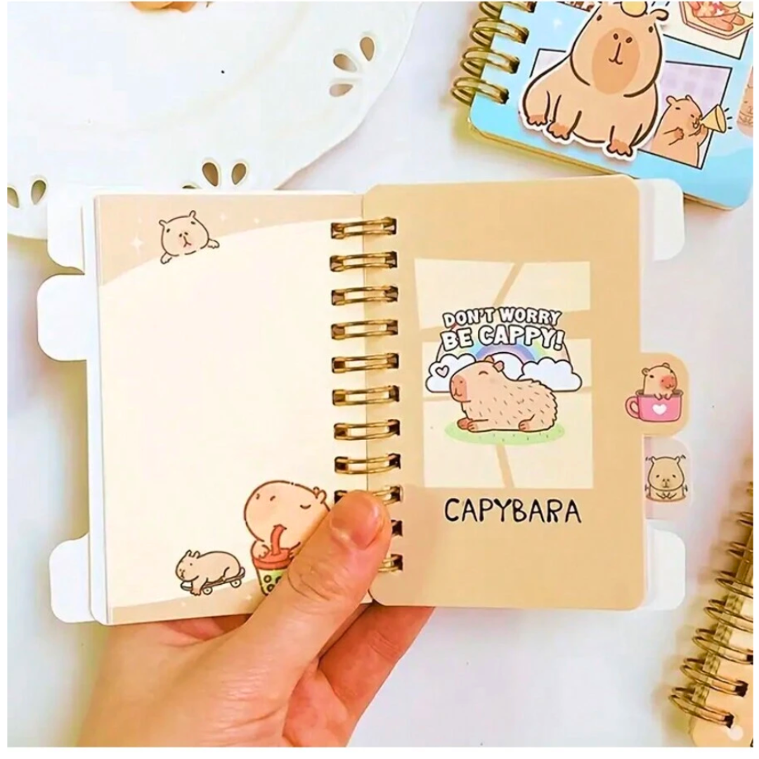 Kit de Papelería Kawaii Capybara