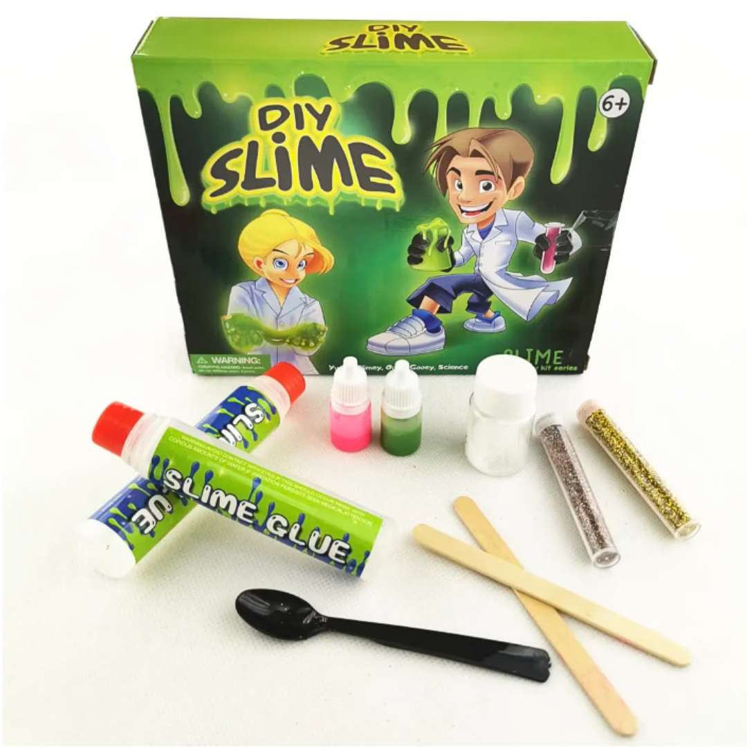 Kit Científico De Slime Experimento Completo No Tóxico