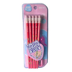 Set De 10 Lápices Mina Grafito Para Niños