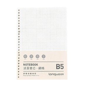 Repuesto De Hojas Para Libreta Anillada B5 Languo