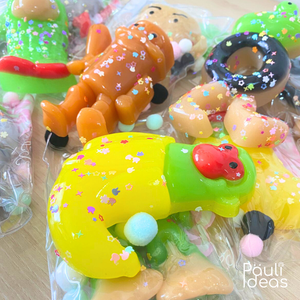 Squishy Pegajosa Tralalero Tralala Set 2 Juguetes Antiestrés