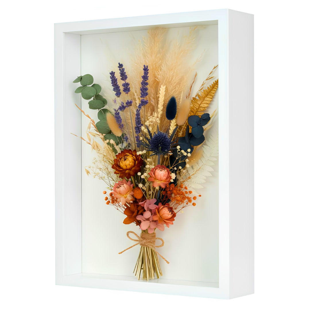 Marco Shadow Box Para Foto 30x40 Cm Profundidad 3 Cm Madera