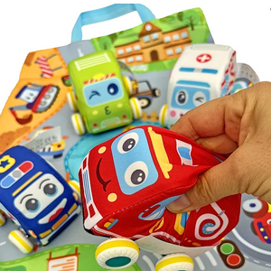 Alfombra Juguete Pista De Autos Infantil Antigolpes