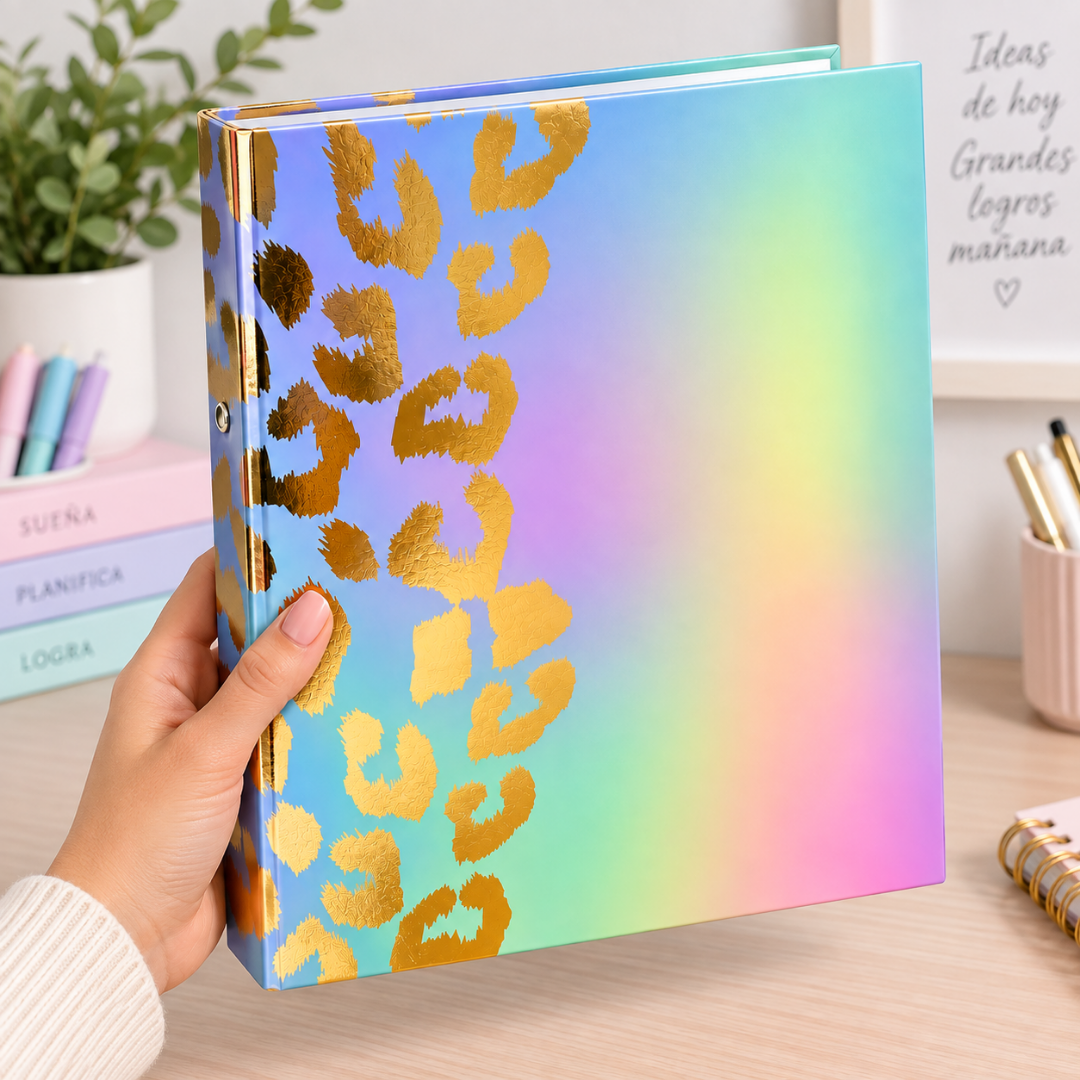 Archivador A4 Binder Carpeta Organizadora De 2 Anillos