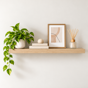 Repisa Flotante De Pared MDF 60 Cm Estante Decorativo