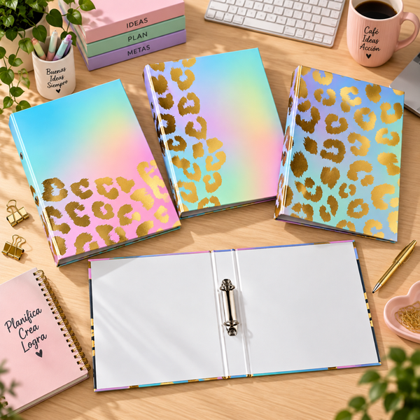 Archivador A4 Binder Carpeta Organizadora De 2 Anillos