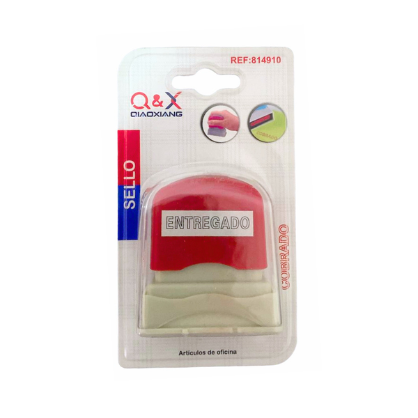 Sello Automático De Entregado Timbre De Oficina