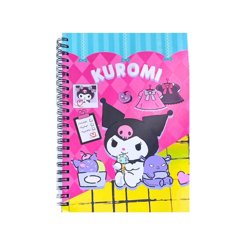 Libreta Anillada Kuromi Kawaii