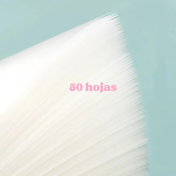 Pack 3 Tamaños Notas Adhesivas Transparente Waterproof