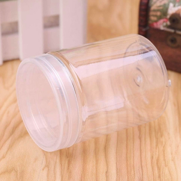 Envase Plástico Con Tapa Rosca Contenedor