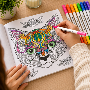 Set de 4 Libros Mandalas para Colorear