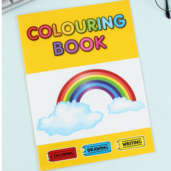 Set De 4 Libros Didácticos Infantiles Para Colorear