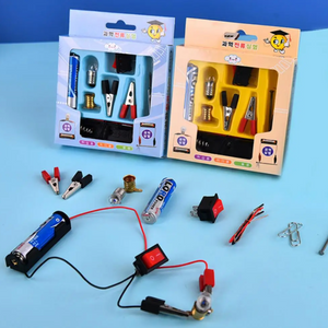 Circuito Eléctrico Escolar Didáctico Manualidad De Ciencias