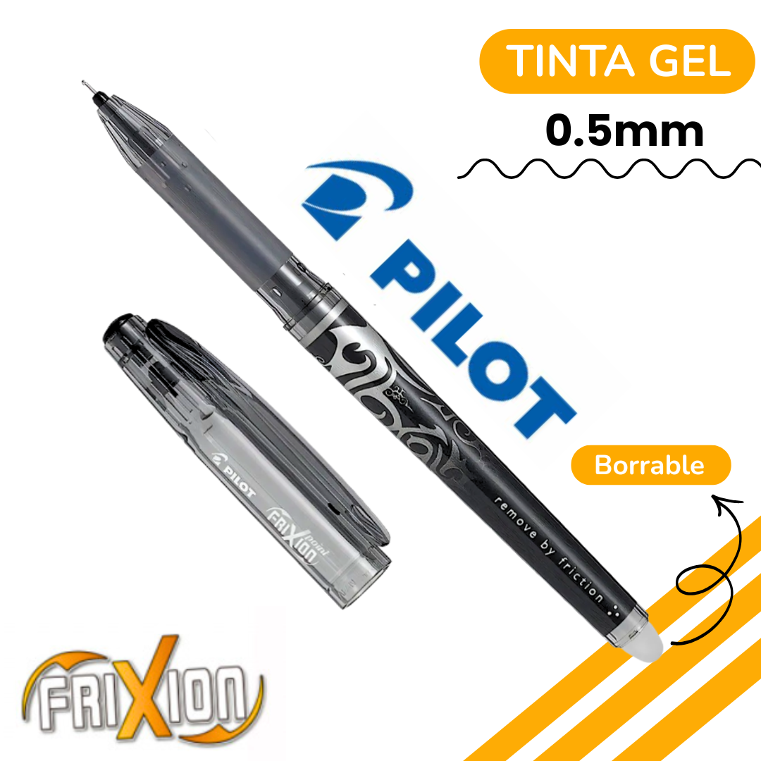 Lápiz Tinta Gel Borrable Pilot Frixion Ball 0.5 Mm Original